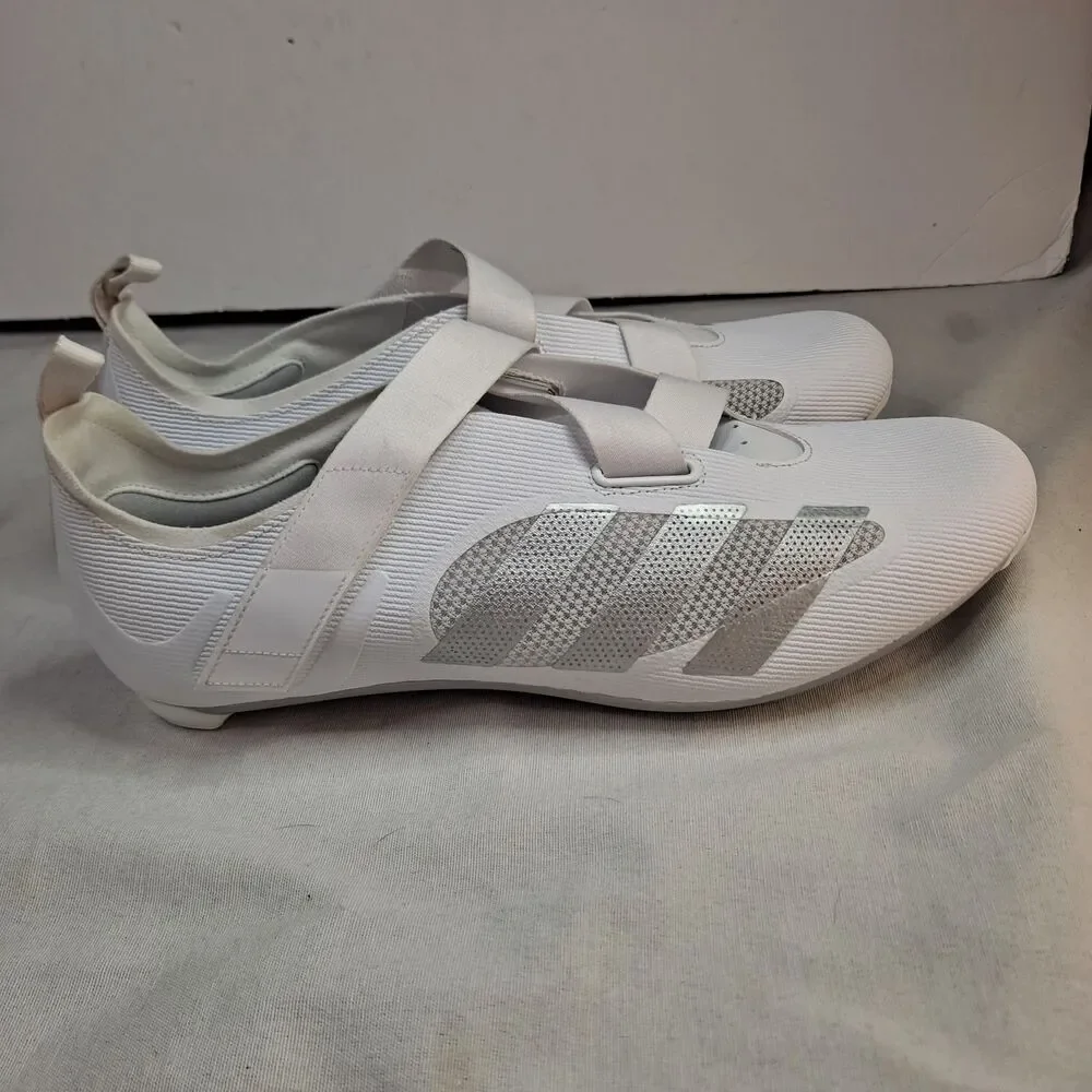 Adidas The Indoor Cycling Shoe Mens 13.5 Womens 14.5 White (Cleat Not Included)